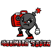 Boombox Poets Bomberman Logo