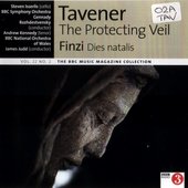 Front Cover - Tavener: The Protecting Veil - Finzi: Dies natalis.