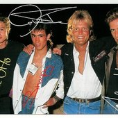 Blue System '87: Frank, Snoopy, Dieter & Achim.