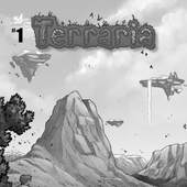 Terraria Re-Logic Grayscale