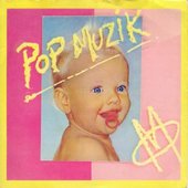 Berenice Scott as a baby on the cover of M - Pop Muzik