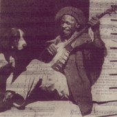 Richard "Rabbit" Brown  and a dog