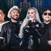 Atual formação da banda: Ana Gouveia, Ramon Costa, Jailson Santos e Neto Araújo, 2024.