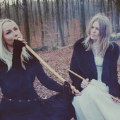 Kati Ran and Amalie Bruun (Myrkur) [Cropped ver.]