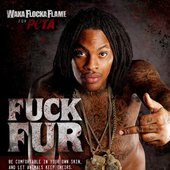 Waka goes naked for PETA