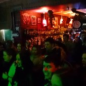 Crowd at Terrestrials' Gig - The Brunswick Hotel, Melbourne