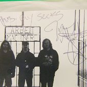 Picture Signed by Seth - ANAL CUNT line-up of the (Split with THE RAUNCHOUS BROTHERS) 2000