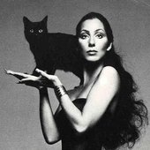 Cher with Her Cat