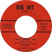 That's What I Am (Without You) (by Cynthia & the Imaginations)