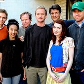 The cast of Dr. Horrible's Sing-Along Blog 