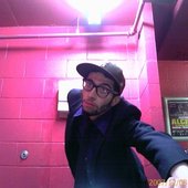 Zu ND Odyofilz @ workplace party, mirror, suit, cap