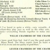 Cold Wind Blues - Track List