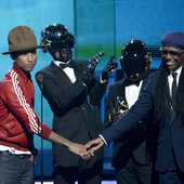 Daft Punk, Pharrel and Nile; Grammy Awards 2014 winners