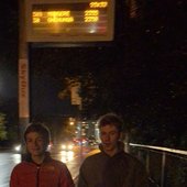 Drummer TJ and his accomplice 