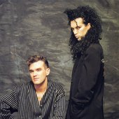 1985 © Paul Cox (Morrissey & Pete Burns)