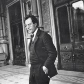 Mahler at the Vienna Court Opera, 1903.