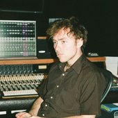 Nick Rattigan (Current Joys) in the studio