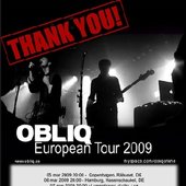 obliq european tour 2009