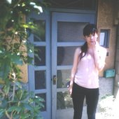 aiko in front of her home maybe >.<