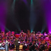 Hiba Al Kawas in \"Abu Dhabi Festival\" Closing Ceremony with Bolshoi Orchestra