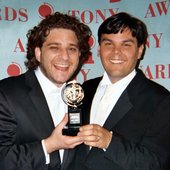 Robert Lopez & Jeff Marx at the Tony Awards