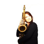 Patsy with saxophone