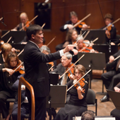 Alan Gilbert conducting the New York Philharmonic