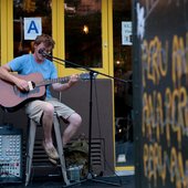 Tim Haufe Performs at Bareburger on 2nd Ave in New York