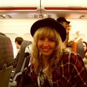 Ladyhawke in airplane (Ibiza)