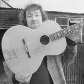 John Renbourn (and one of his guitars)