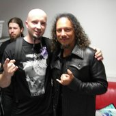 Pavel with Metallica