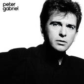 the "So" album cover but with the classic Peter Gabriel logo added