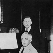 Bartók Béla and violinist Székely Zoltán