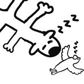 Dogs and Birds Sleeping Sweetly