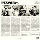 Chet Baker & Art Pepper – Playboys (vinyl, back cover)