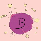 B