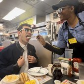 mousa at wafflehouse