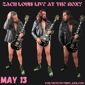 Live at the Roxy May 13!
