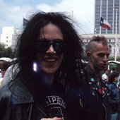Photo by Aldo Hernandez, City Hall Rally, San Francisco, June 1990 