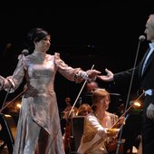 Hiba Al Kawas & Jose Carreras, DIFC Dubai 2006