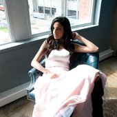 Rebecca Horn - Pink Dress
