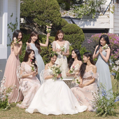 9MUSES photoshoot for Minha’s wedding