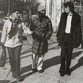 Paul Motian (d), Charles Brackeen (s) & Jean-François Jenny-Clark (b)