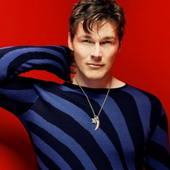 Morten Harket red & blue