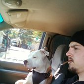 Capone an bT mobbin smokin a blunt