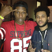 A$AP Rocky and The Weeknd