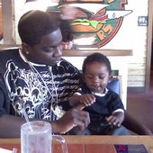 P Black & his son