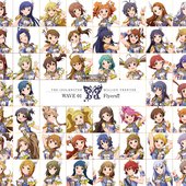 THE IDOLM@STER MILLION THE@TER WAVE 01 Flyers!!!