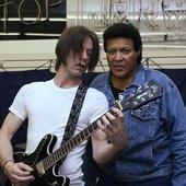 With Chubby Checker