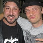 NOW: joey fatone and Nick Carter